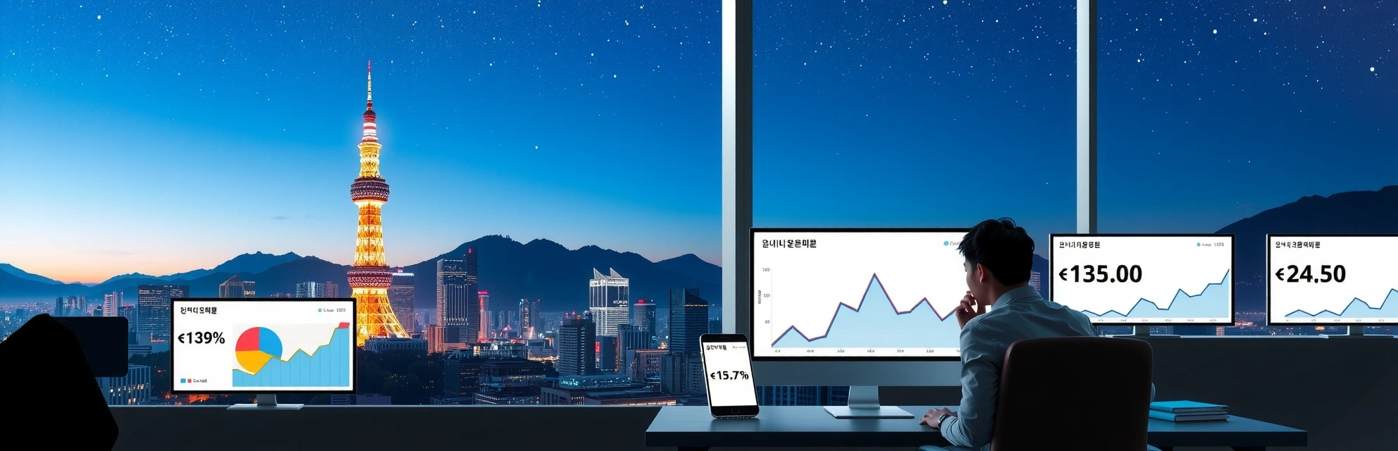 Korean gaming market data visualization